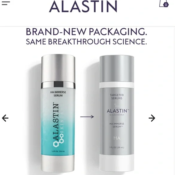 Alastin Skincare HA (Hyaluronic Acid) Immerse Serum Brand New In Box Sealed